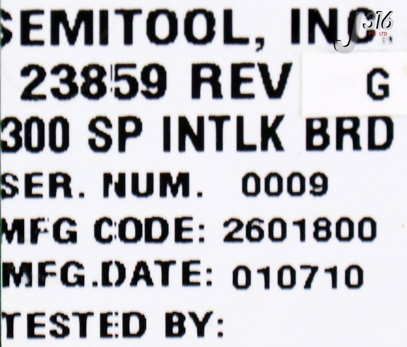 23225 SEMITOOL PCB, 300 SP INTLK BRD, 23859U69-01 23859 | eBay